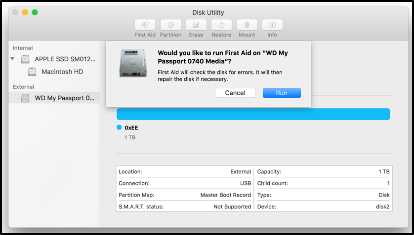 how to wipe a wd external hard drive mac