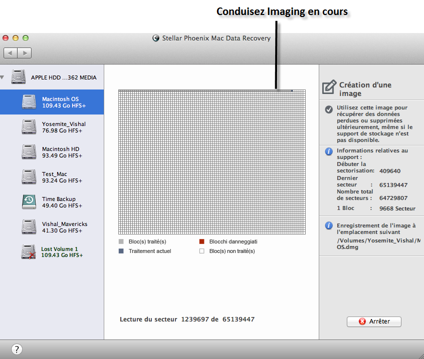 Créer une image disque Mac