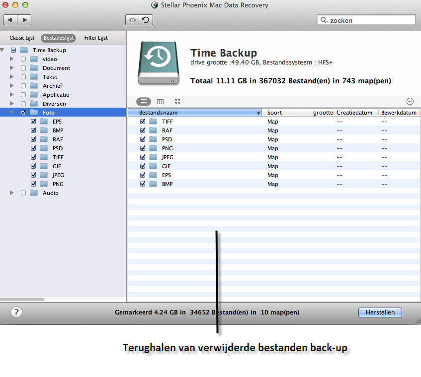 Mac Datenrettung auf Time Machine