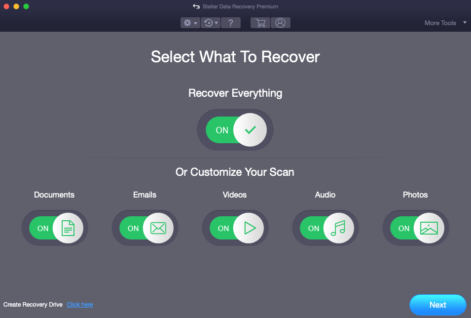 Stellar Data Recovery Premium for Mac