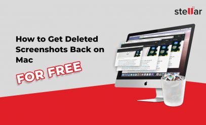 Get Deleted Screenshots Back on Mac free