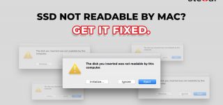 SSD not readable on Mac