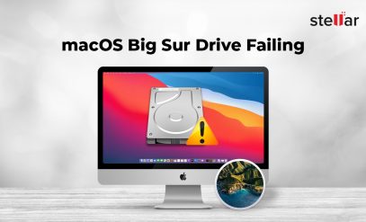 macOS Big Sur Drive Failing